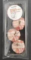 Fromage de chèvre enrobé de lard fumé