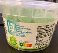 Gommes menthe-eucalyptus