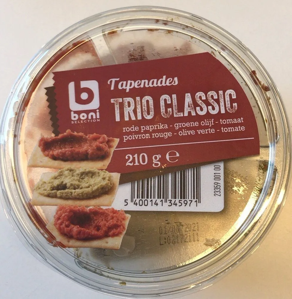 Tapenades trio classic
