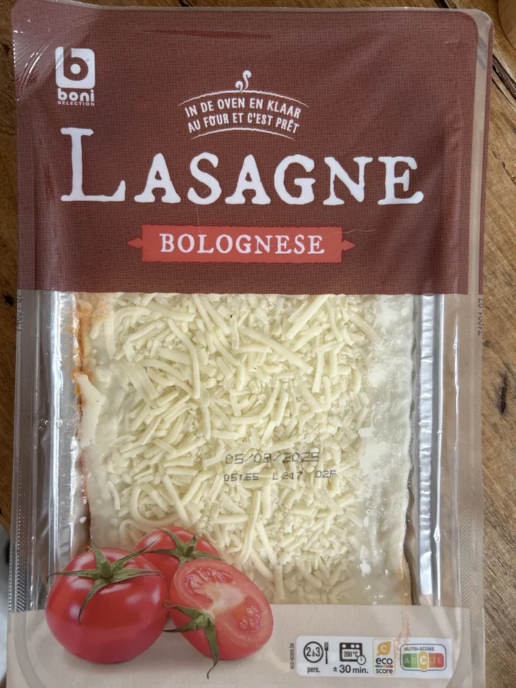 Lasagne Bolognese
