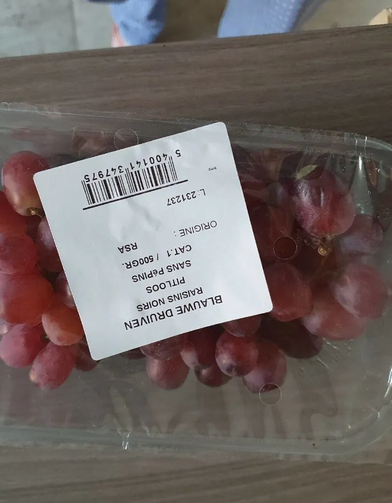 Raisins noirs