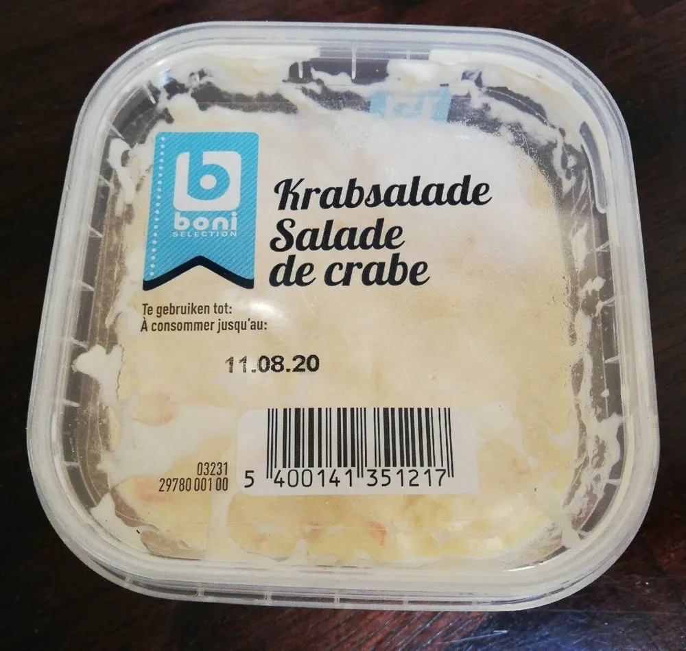 Salade de crabe
