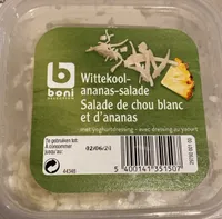 Salade de chou blanc et d'ananas