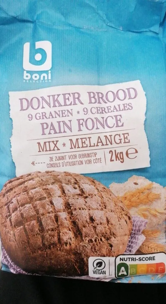 Dark bread 9 cereals mix