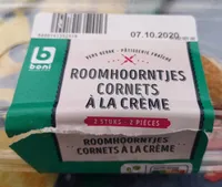 Roomhoorntjes cornet à la crème