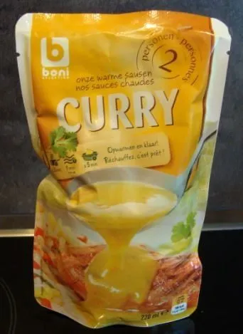 Sauce chaude curry
