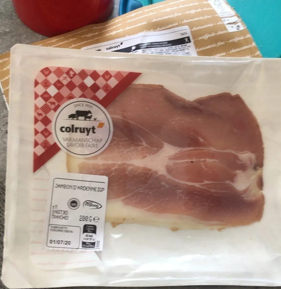 Jambon d’ardenne igp