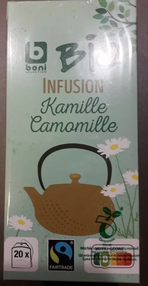 Infusion camomille