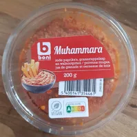 Muhammara poivron rouges, jus de grande et cerneaux de noix