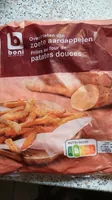 Frites au four de patates douces