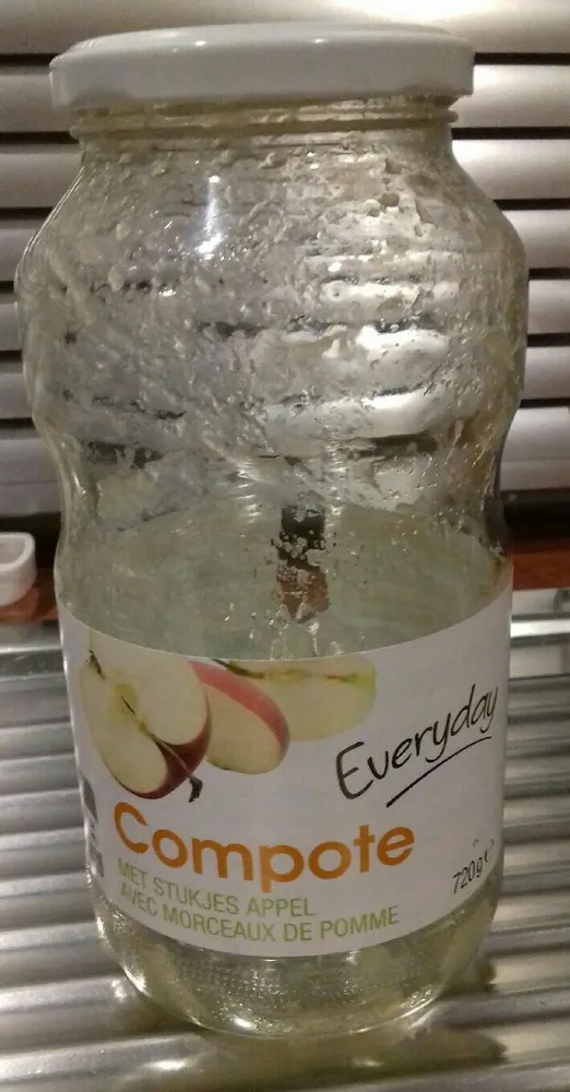 Compote avec morceaux de pomme 720g