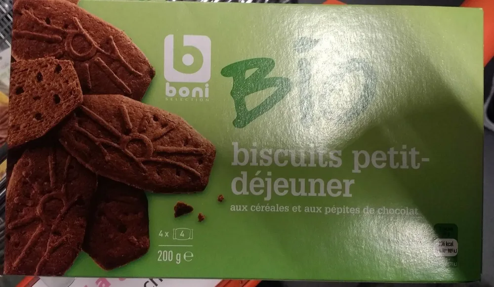 Bio biscuits petit déjeuner