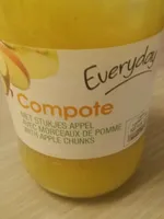 Compote avec morceaux de pomme