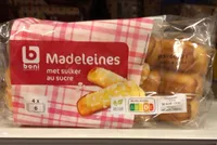 Madeleines au sucre