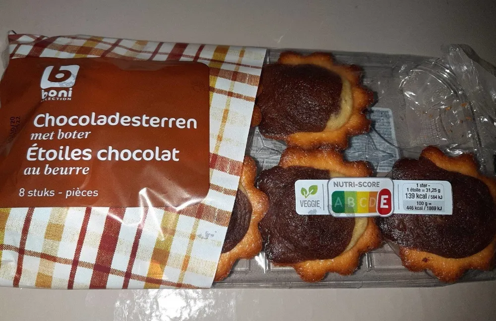 Étoiles chocolat au beurre