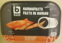 Filets de hareng sauce chili