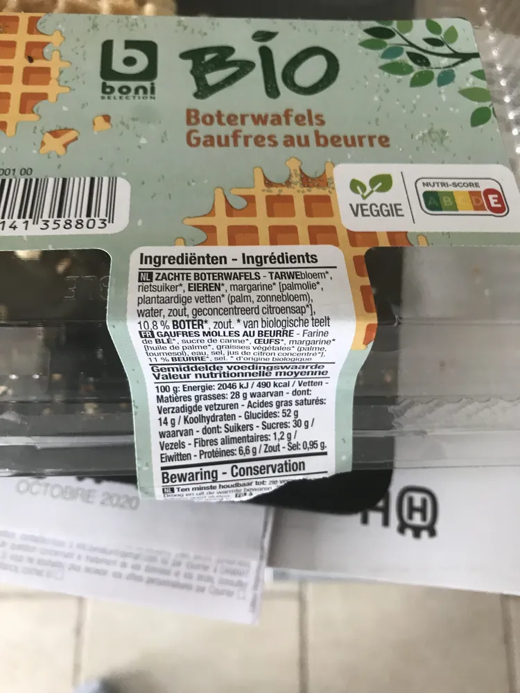 Gaufres au beurre