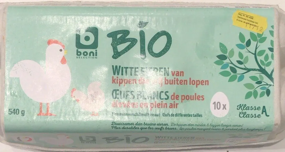 Witte eieren