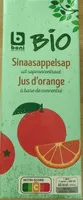 Jus d'orange à base de concentré
