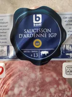 Saucisson d Ardenne IGP