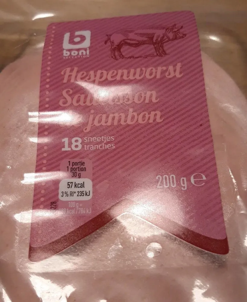 Saucisson de jambon
