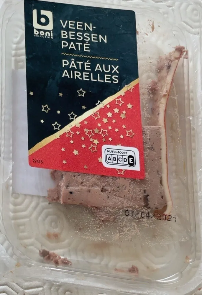 Paté aux airelles