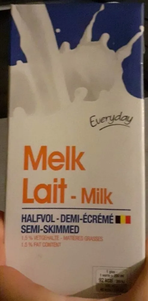 Lait demi écrémé colruyt