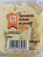 Salade de poulet Curry