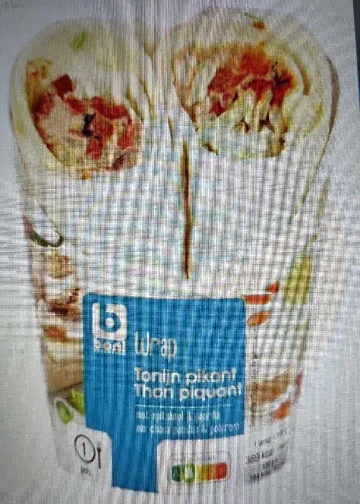 Wrap thon piquant