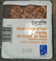 Crevettes de la mer du Nord