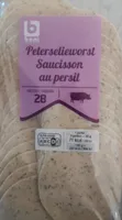 Saucisson au persil