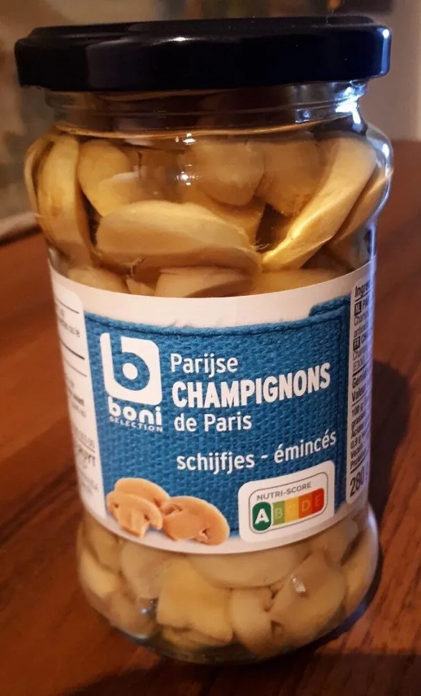 Champignons de Paris émincé
