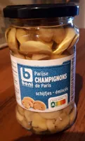 Champignons de Paris émincé
