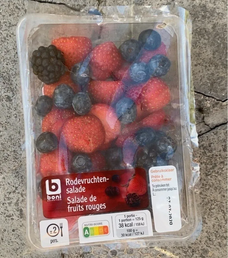 Salade de fruit rouge