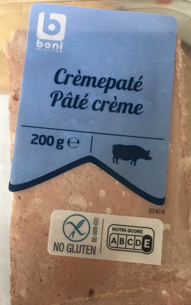 Pâté crème
