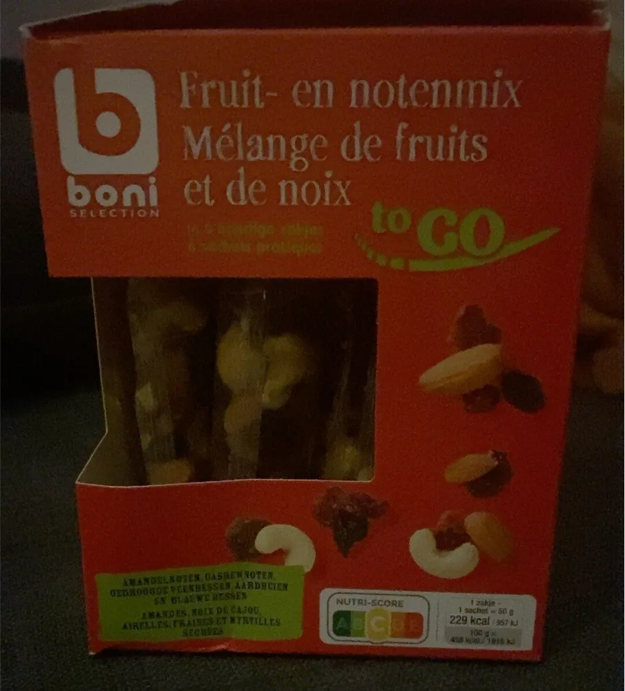 Melange de fruits et de noix