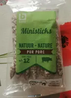 Ministicks nature pur porc