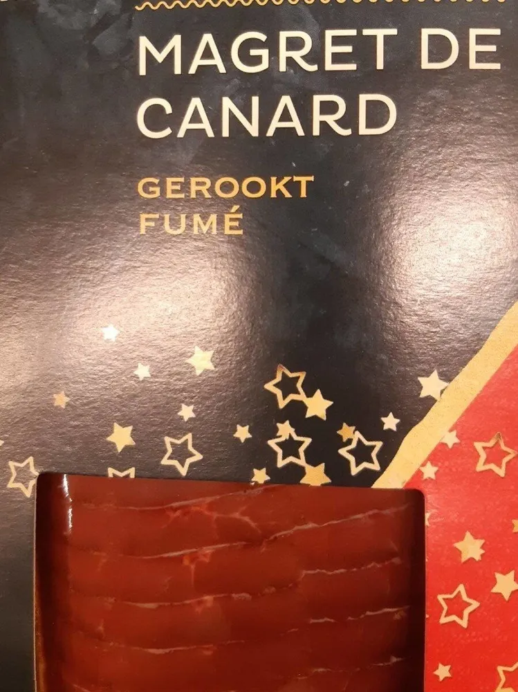Magret de canard fumé