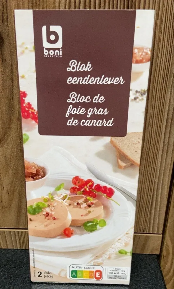 Bloc de foie gras de canard