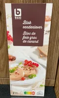 Bloc de foie gras de canard