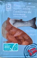 Lanières de saumon Atlantique fumé