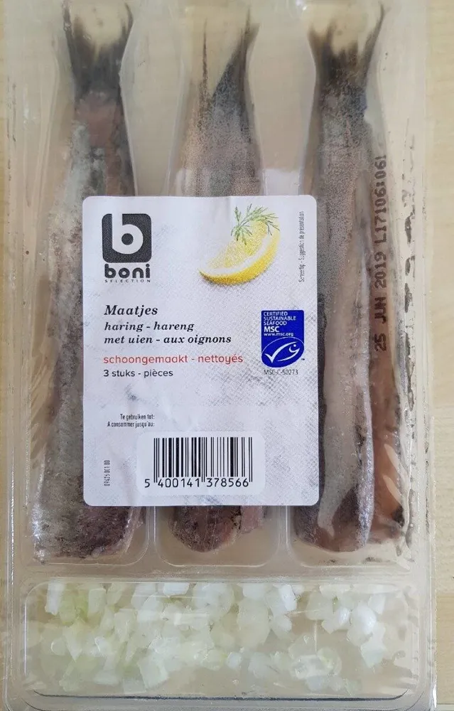 Harengs aux oignons