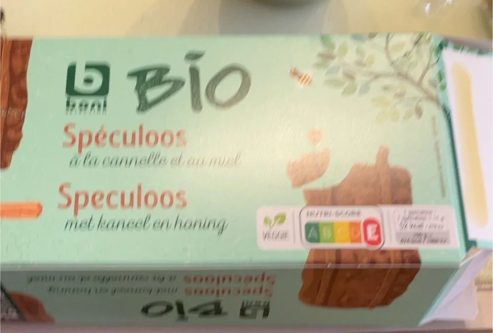 BIO SPECULOOS  CANNELLE ET MIEL