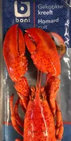 Homard cuit