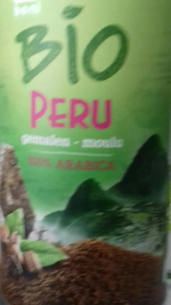 Bio péru café  100% arabica