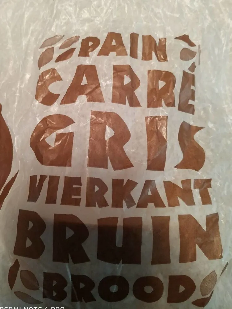 Pain carré gris