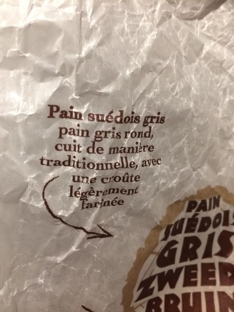 Pain gris