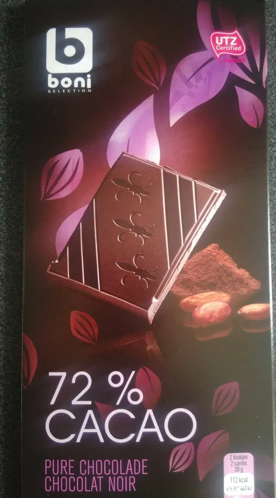 Chocolat Noir 72% Cacao