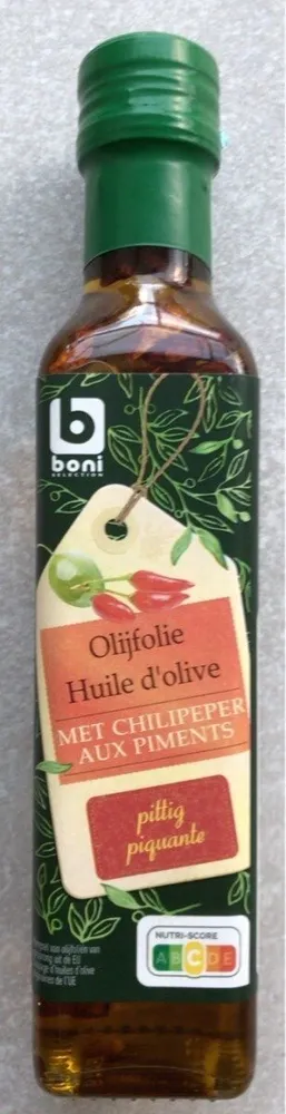 Olijfolie met chilipeper