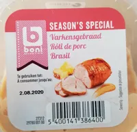 Salade de rôti de porc sauce Brasil